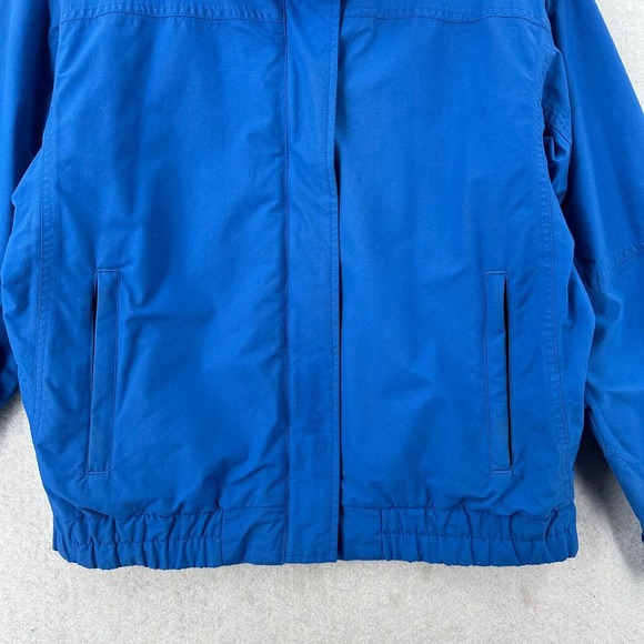 Lands’ End Jacket Womens MEDIUM Blue Full Zip‎ Gore-tex Insulated Squall - Picture 5 of 14